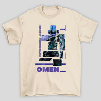 Camiseta Básica Unissex Omem Quadrados Valorant