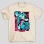 Camiseta Básica Unissex Rebecca Arma Cyberpunk Edgedruuners