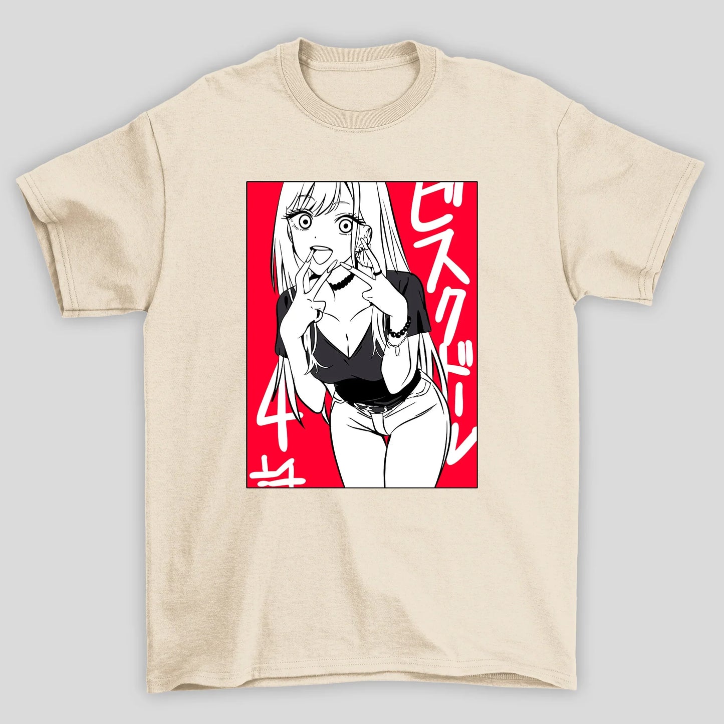 Camiseta Básica Unissex Marin V V Kanji My Dress Up Darling