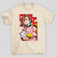 Camiseta Básica Unissex Momo Ayase Velha Turbo Dandadan