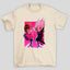 Camiseta Básica Unissex Momo Ayase e Okarun Dandadan
