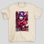 Camiseta Básica Unissex Ai Hoshino Kanji Vermelho Oshi No Ko