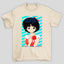 Camiseta Básica Unissex Akane Tendo Ranma