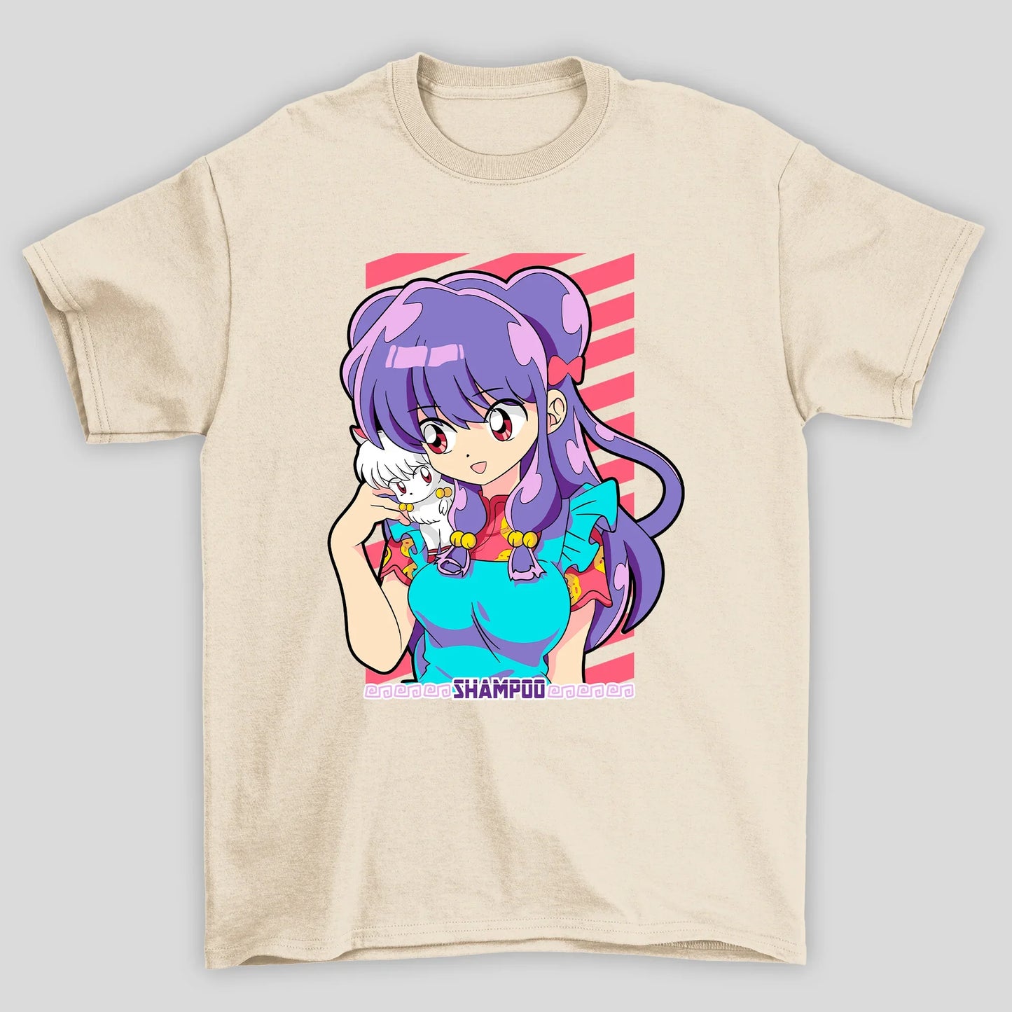 Camiseta Básica Unissex Shampoo Ranma