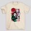 Camiseta Básica Unissex Demon Slayer Nezuko Tanjiro Flor