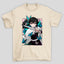 Camiseta Básica Unissex Demon Slayer Kanao Borboleta Kanji