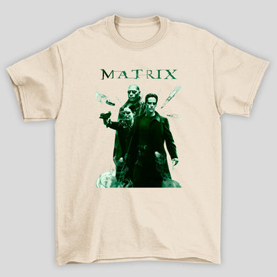 Camiseta Básica Unissex Poster Matrix