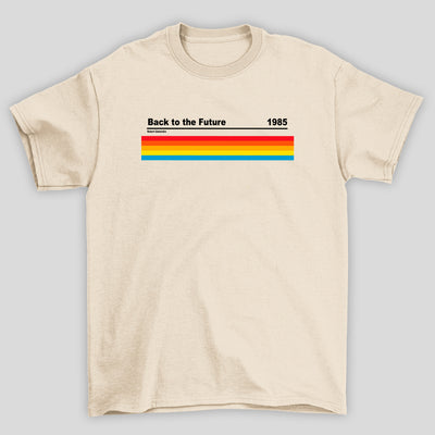 Camiseta Básica Unissex Paleta de Cores Back To Future