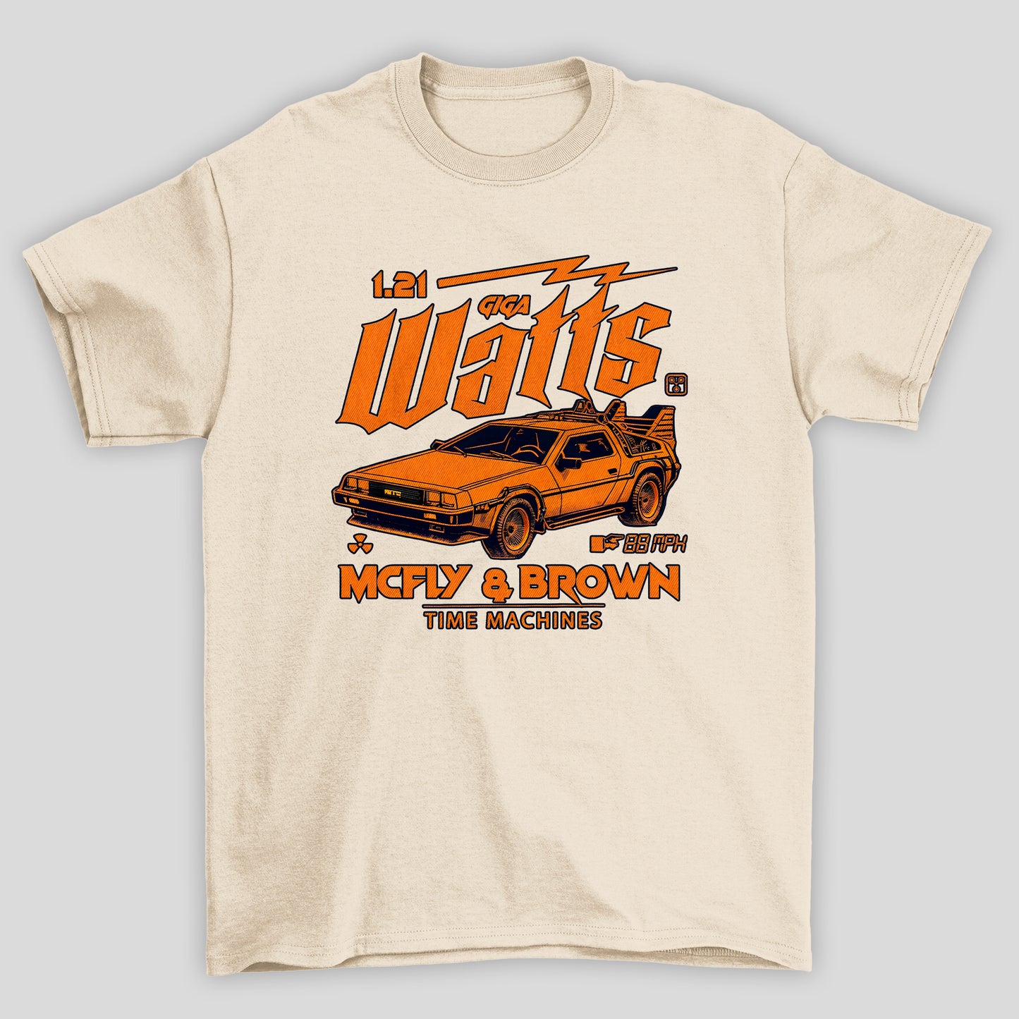 Camiseta Básica Unissex 1.21 Giga Watts Back To Future