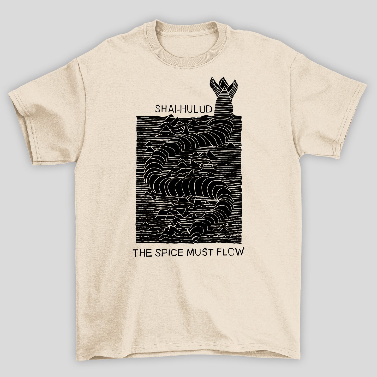 Camiseta Básica Unissex Duna Ondas Verme