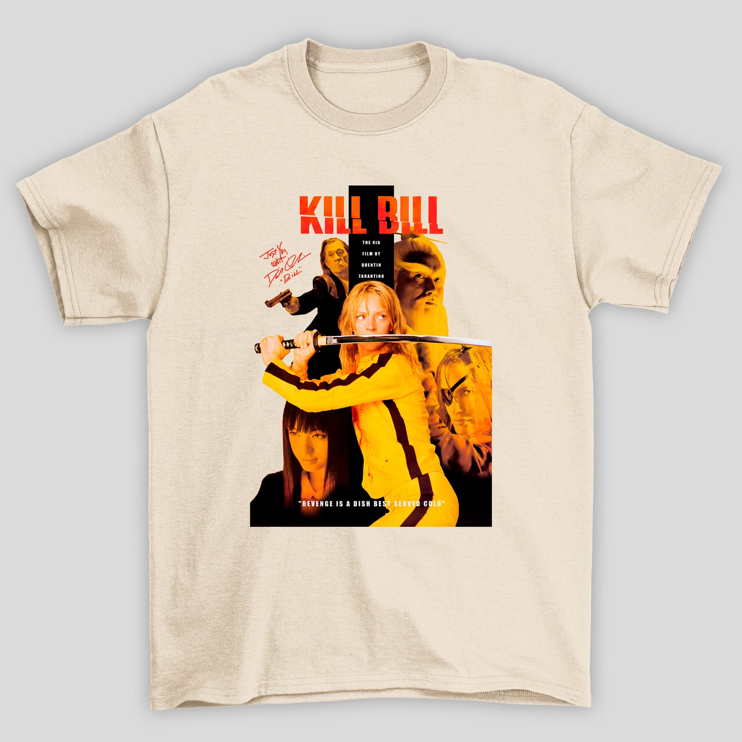 Camiseta Básica Unissex Kill Bill Poster The 4Th