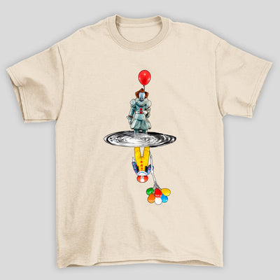 Camiseta Básica Unissex Pennywise New And Old  IT A Coisa