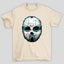 Camiseta Básica Unissex Mascara Lago Silhueta Jason Sexta Feira 13