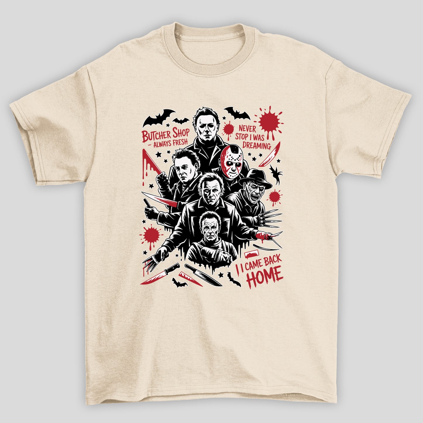 Camiseta Básica Unissex Butcher Shop Sexta Feira 13