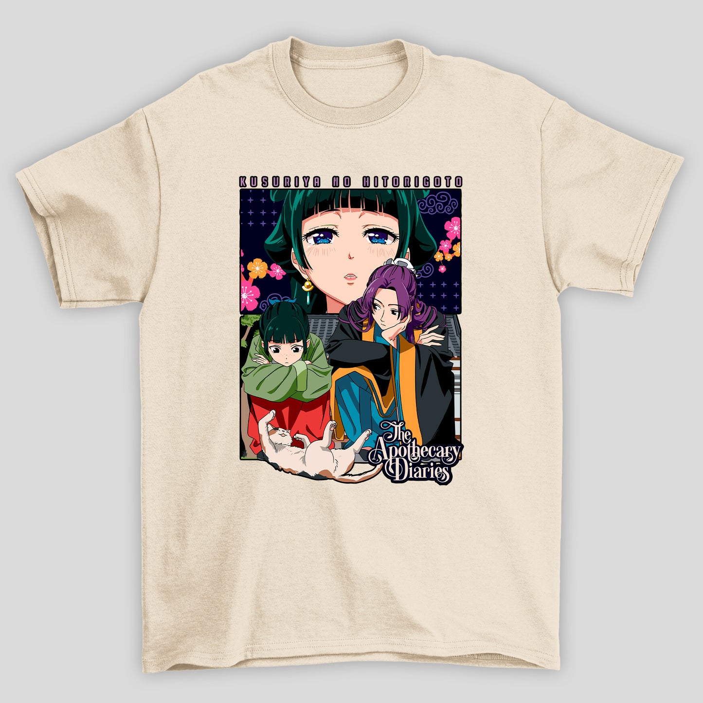 Camiseta Básica Unissex The Apothecary Diaries Maomao Ah-Duo