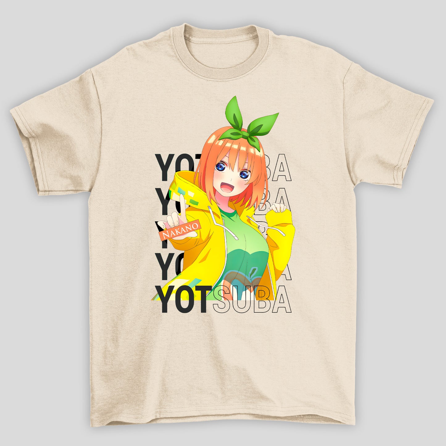 Camiseta Básica Unissex The Quintessential Quintuplets Yotsuba Nakano