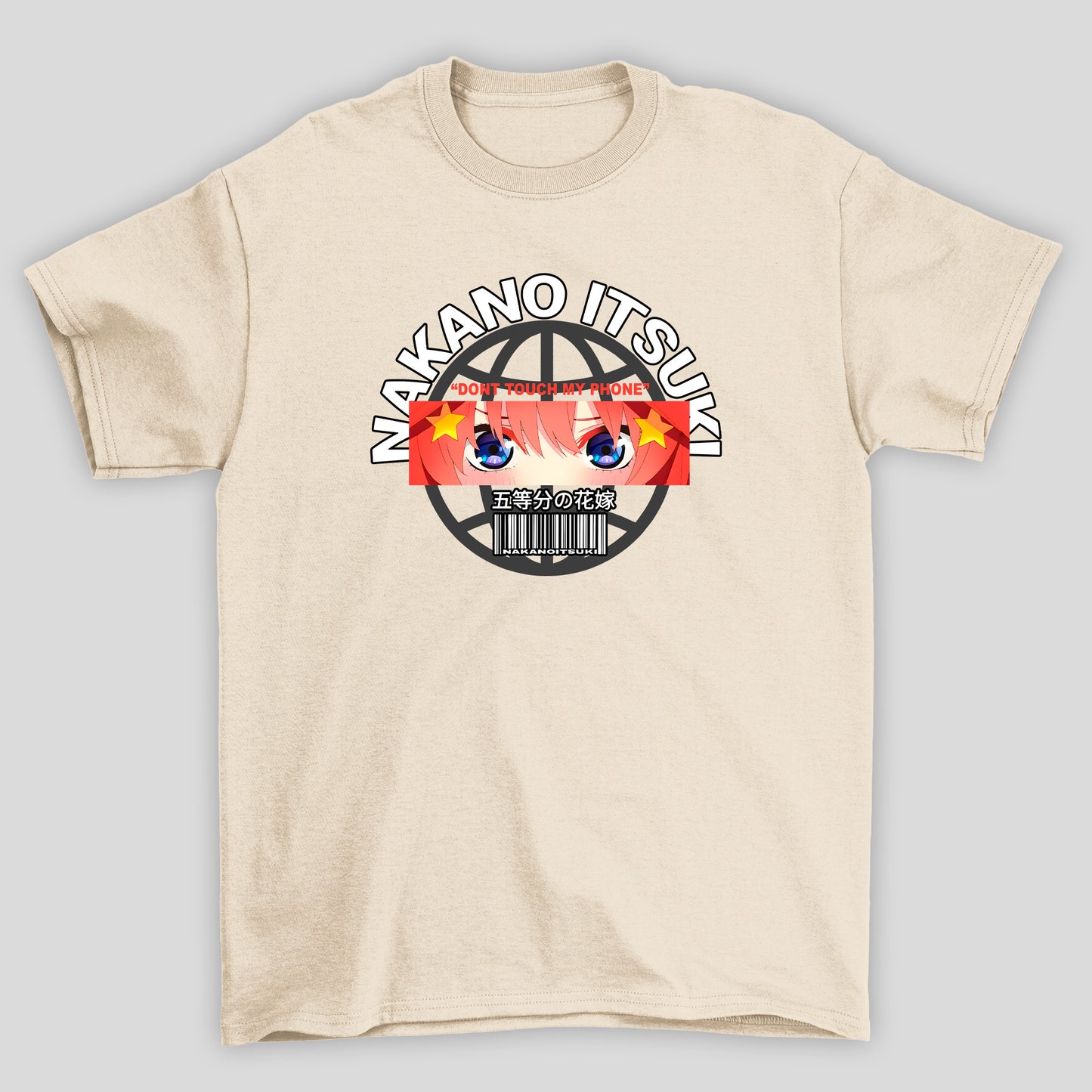 Camiseta Básica Unissex The Quintessential Quintuplets Itsuki Eyes