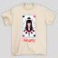 Camiseta Básica Unissex Yumeko Jabani Carta Rainha Kakegurui
