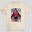 Camiseta Básica Unissex Yumeko Jabami Mascaras Kanji Kakegurui