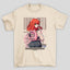 Camiseta Básica Unissex Kita Ikuyo Mochila Gato Bocchi The Rock