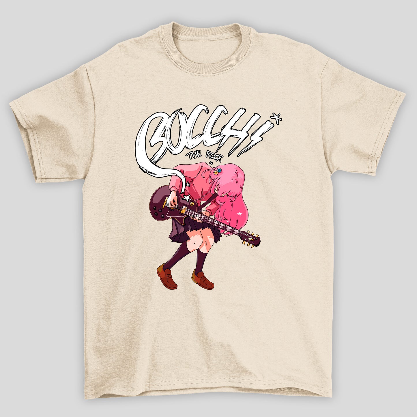 Camiseta Básica Unissex Gotou Scott Pilgrim Bocchi The Rock
