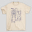 Camiseta Básica Unissex Gundam Blueprint