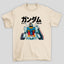 Camiseta Básica Unissex Gundam Kanji RX-78 Graphic
