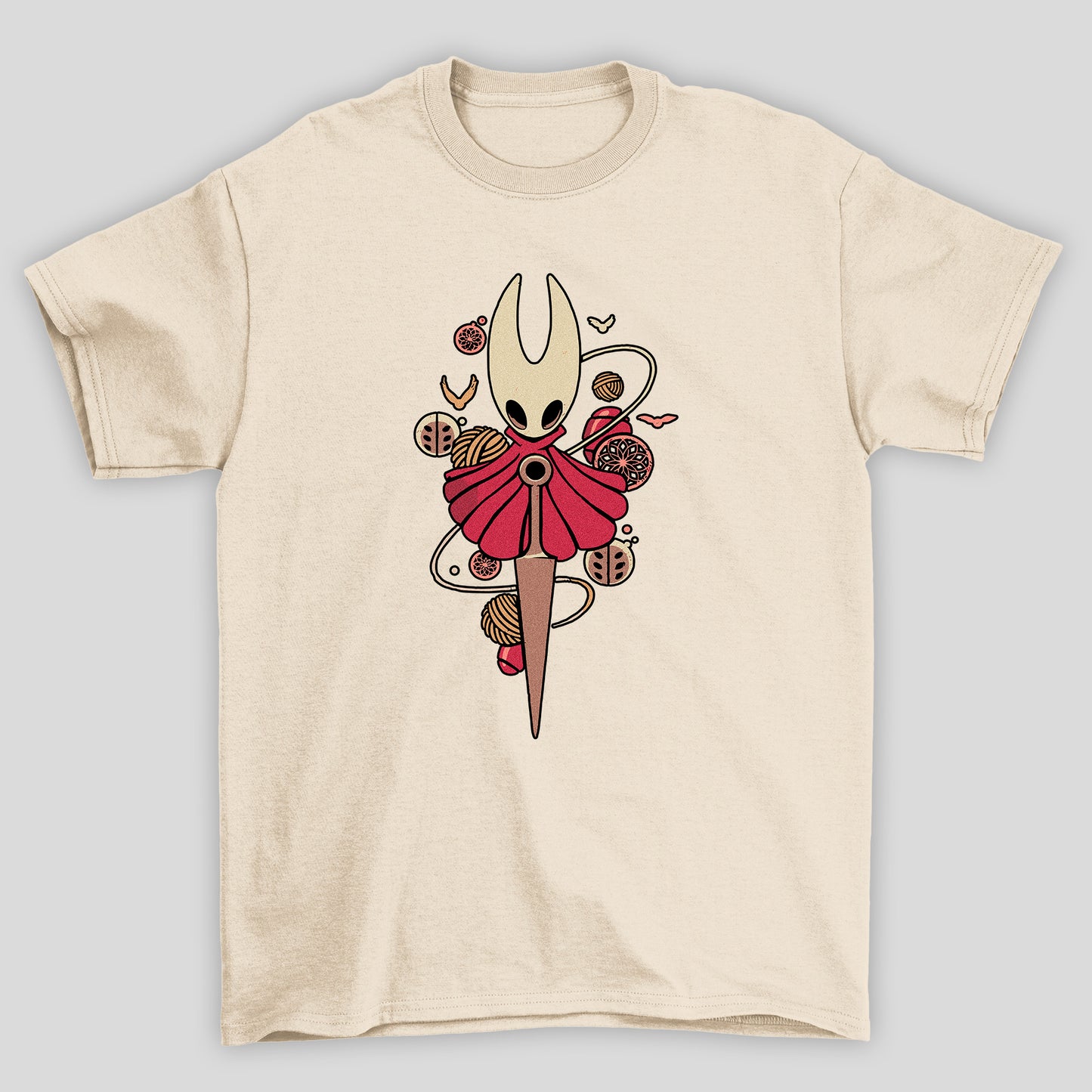 Camiseta Básica Unissex Hollow Knight Hornet Silksong