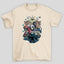 Camiseta Básica Unissex Hollow Knight Personagens Mascaras