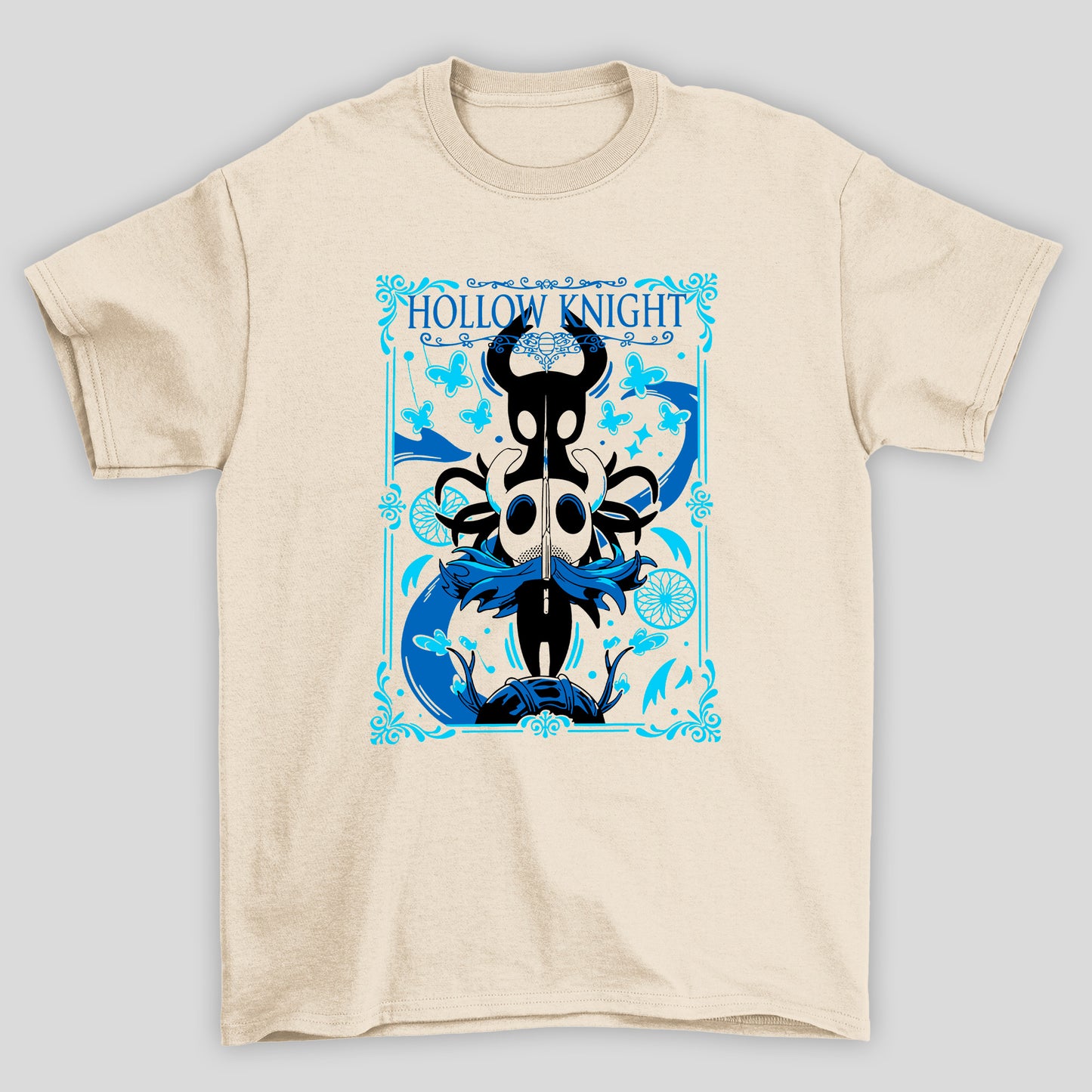 Camiseta Básica Unissex Hollow Knight Sombra