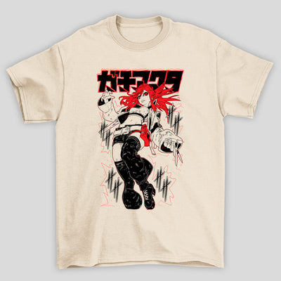 Camiseta Básica Unissex Riyo Kanji Tersoura Gachiakuta