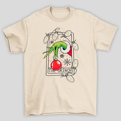 Camiseta Básica Unissex O Grinch Xtmas Ball