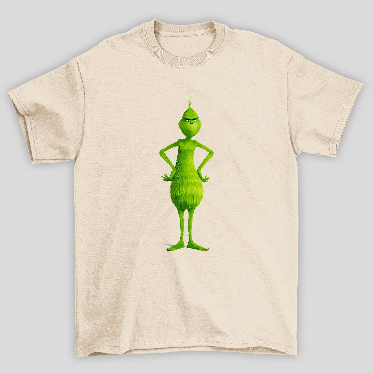 Camiseta Básica Unissex O Grinch Natal Pose