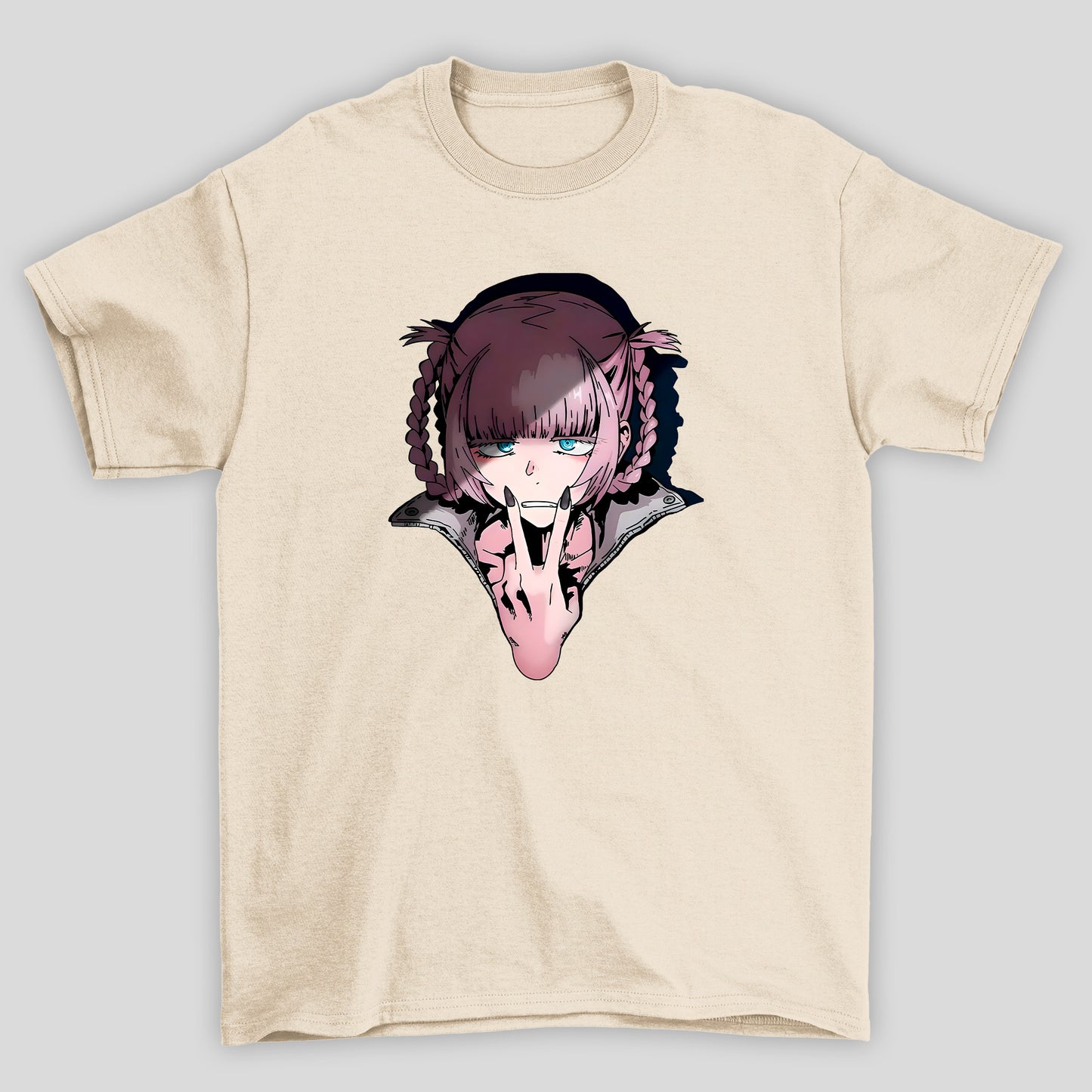 Camiseta Básica Unissex Yofukashi No Uta Nazuna Nanakusa Rosto V