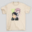 Camiseta Básica Unissex Yofukashi No Uta Nazuna Ko Yamori Kanji
