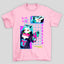 Camiseta Básica Unissex Cyberpunk Rebecca Personagem