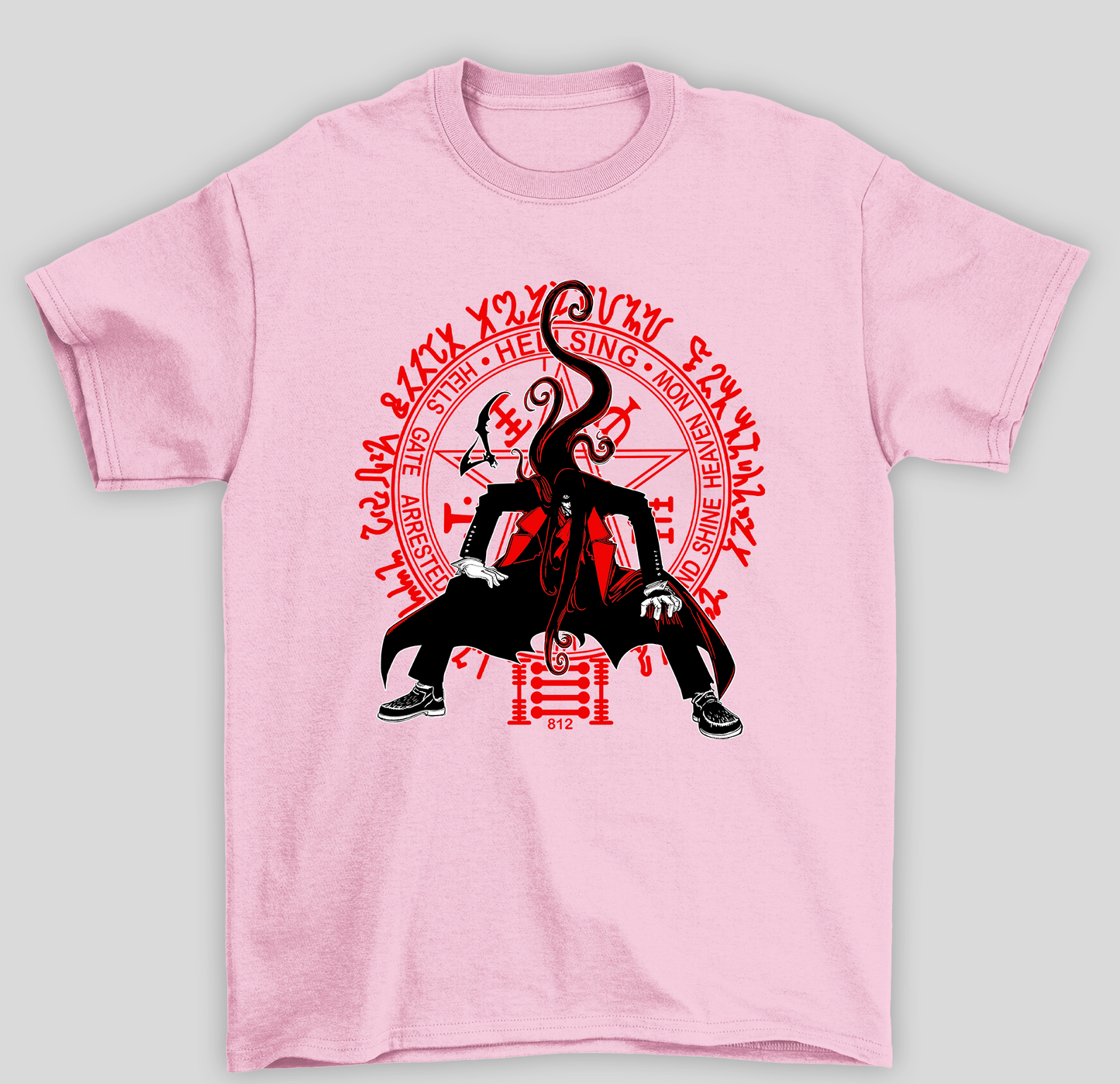 Camiseta Básica Unissex Anime Hellsing Ultimate Terror