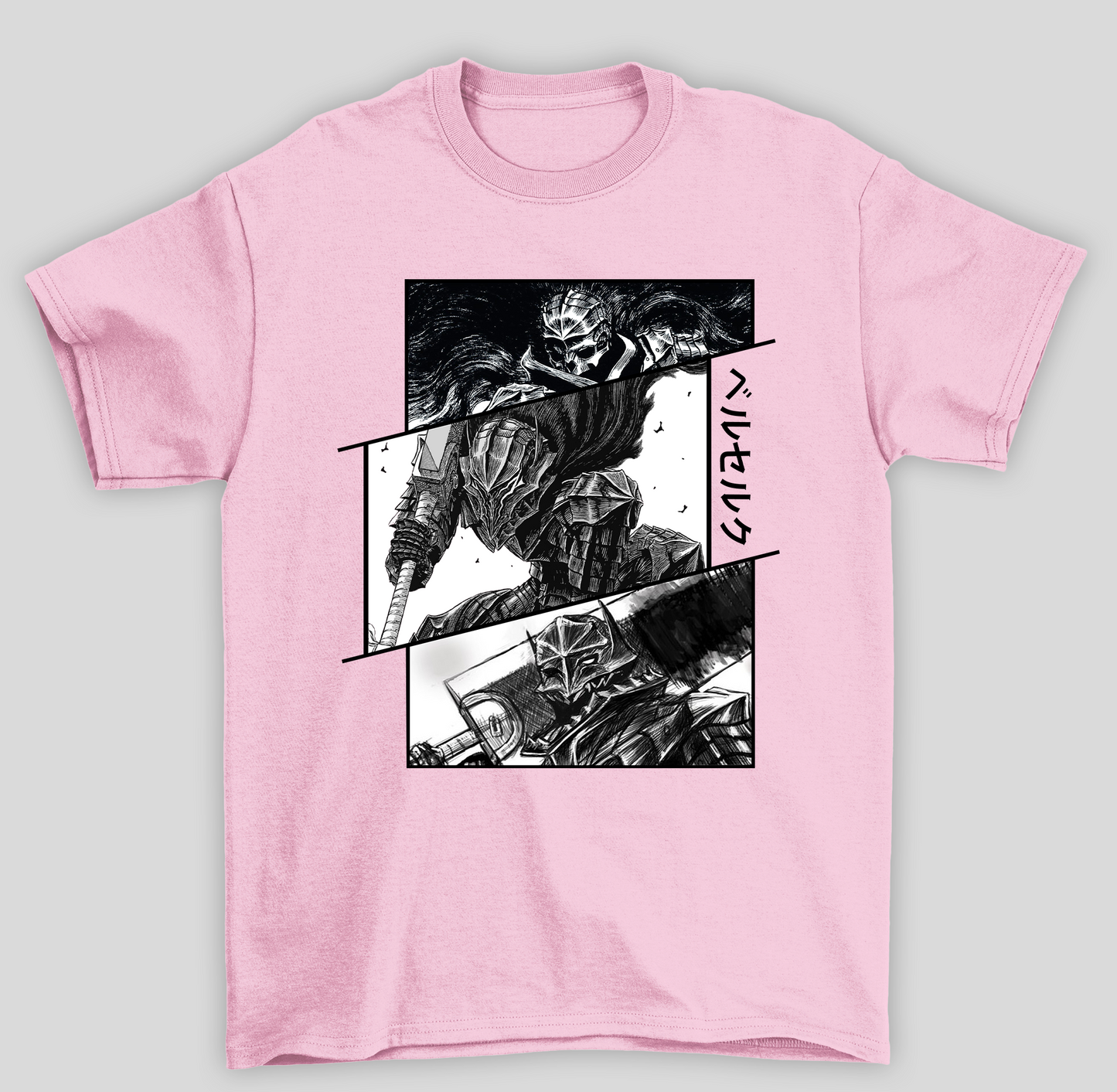 Camiseta Básica Unissex Berserk Anime