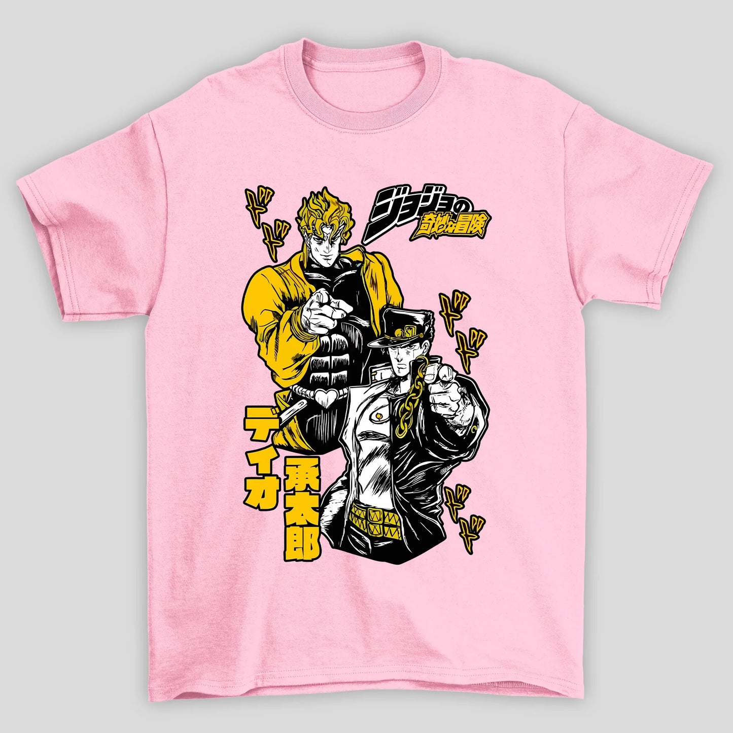 Camiseta Básica Unissex Anime Jojo Bizarre Adventure
