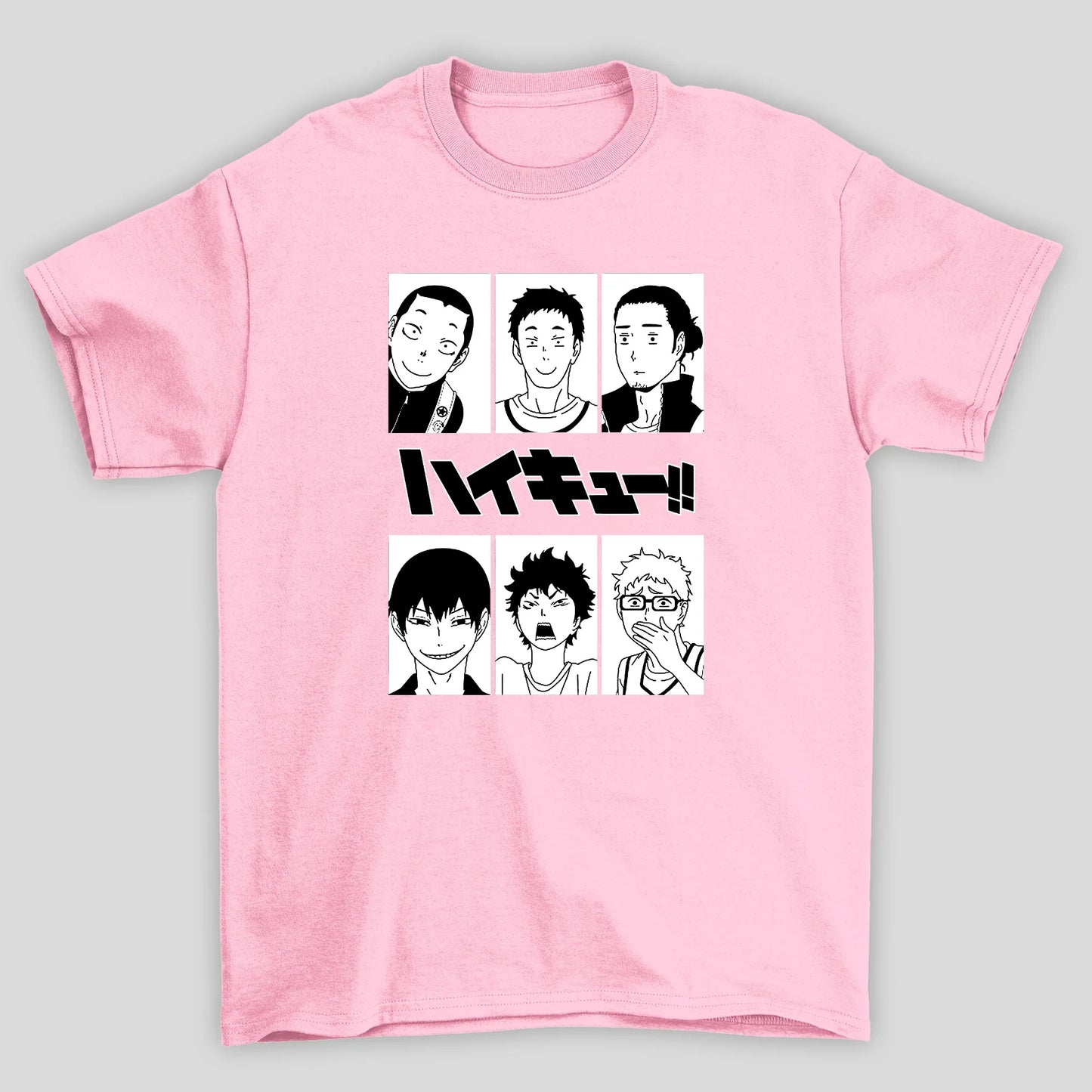 Camiseta Básica Unissex Haikyuu Quadrinhos