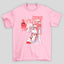 Camiseta Básica Unissex Zero Two Anime Darling In The Franxx Harajuku