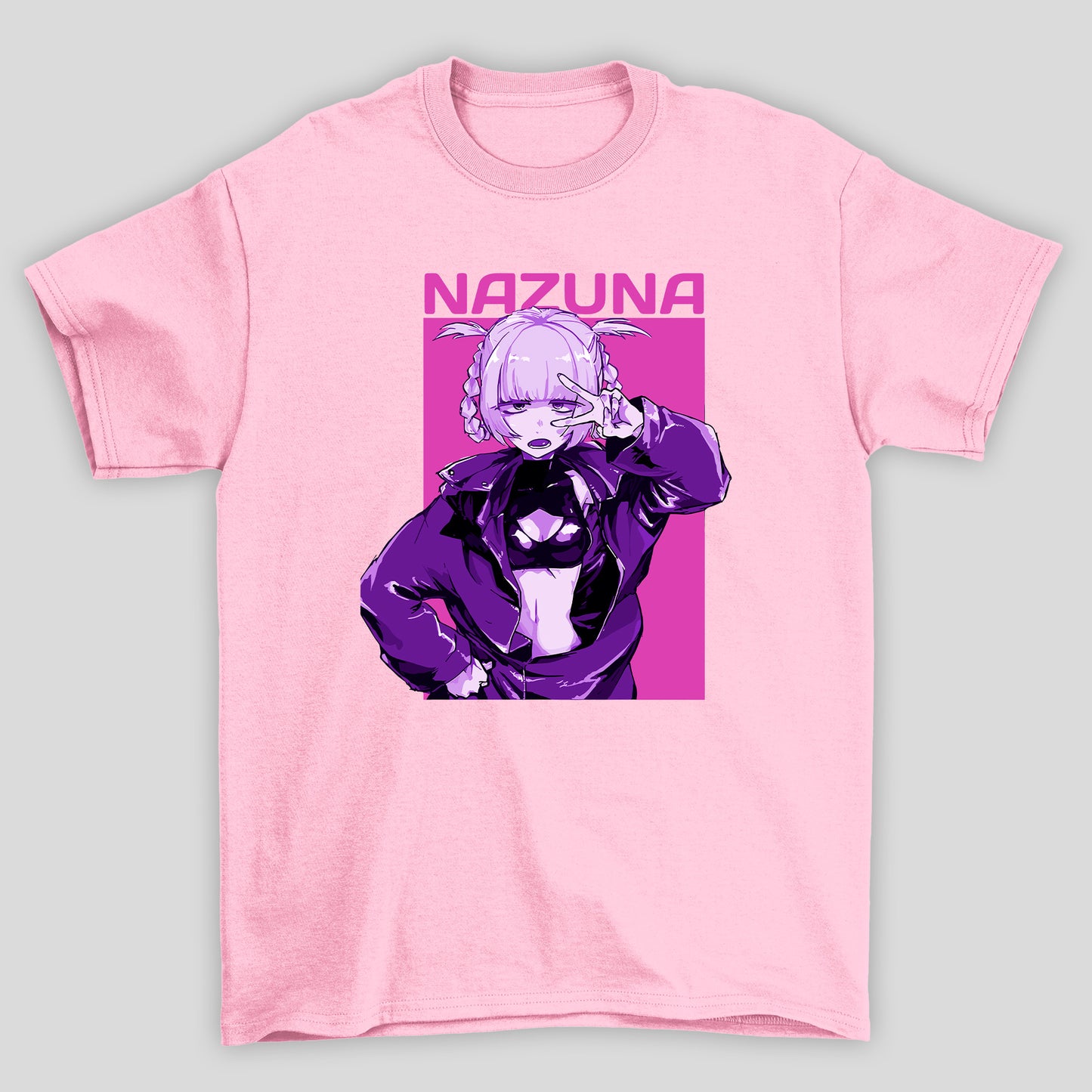 Camiseta Básica Unissex Yofukashi No Uta Nazuna Nanakusa Pokerface