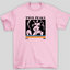 Camiseta Básica Unissex Twin Peaks Est 1990- rosa bebe