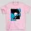 Camiseta Básica Unissex Cowboy Bepop Spike- rosa bebe