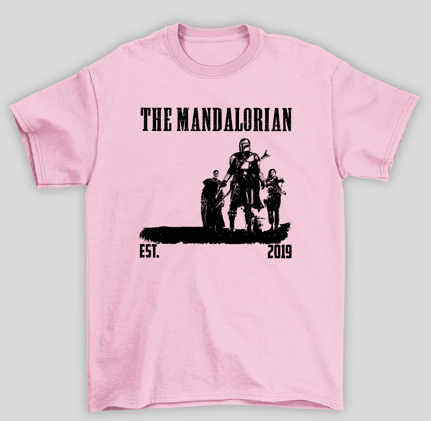 Camiseta Básica Unissex The Mandalorian Squad