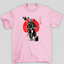 Camiseta Básica Unissex The Mandalorian Sol Japones