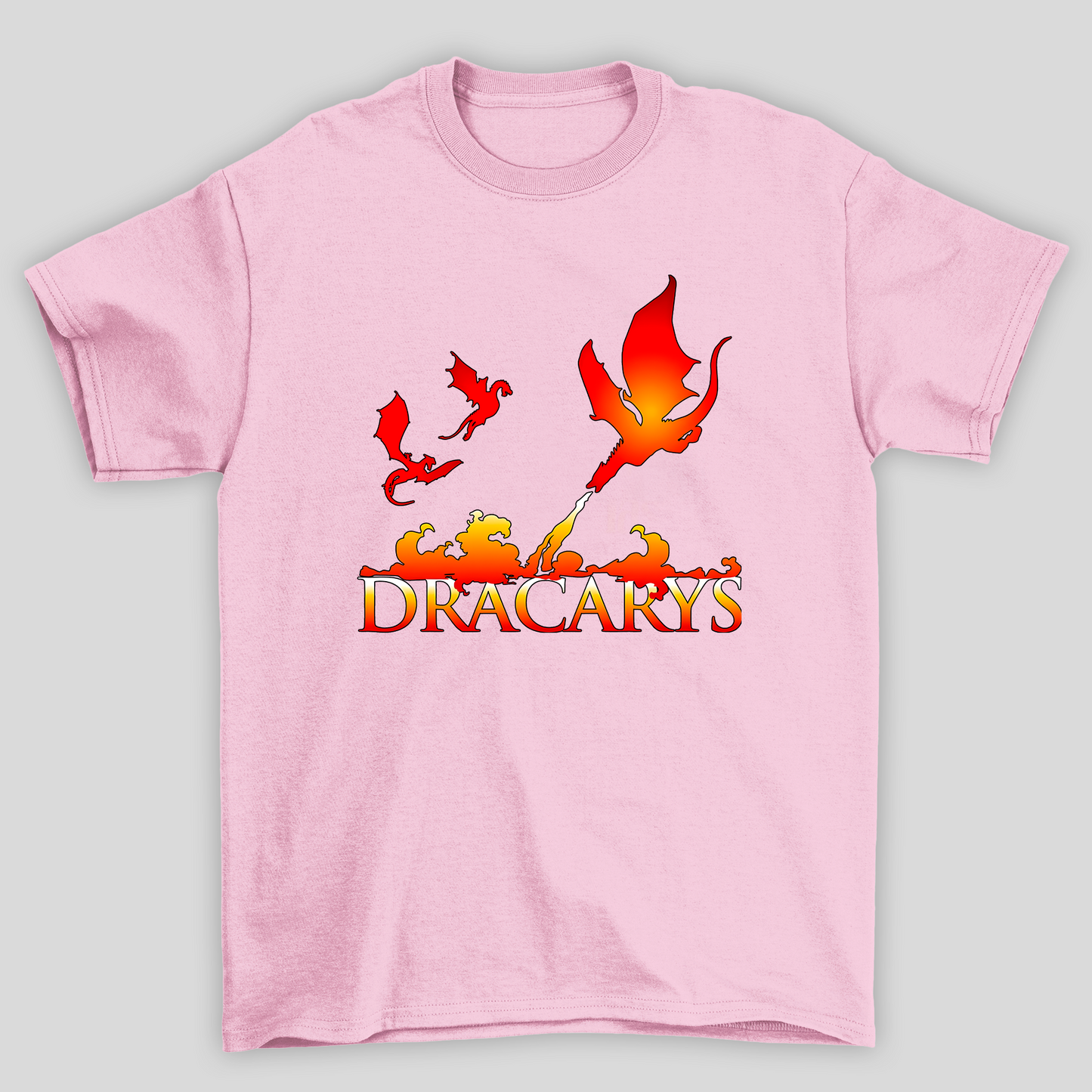 Camiseta Básica Unissex Dracarys Dragoes Game Of Thrones