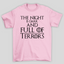 Camiseta Básica Unissex The Night Is Dark Game Of Thrones