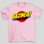 Camiseta Básica Unissex Bazinga Raio The Big Bang Theory