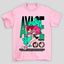 Camiseta Básica Unissex Dandadan Momo Ayase Maos